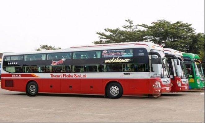 Xe Lovabus Bên hông xe Giường nằm 41 chỗ