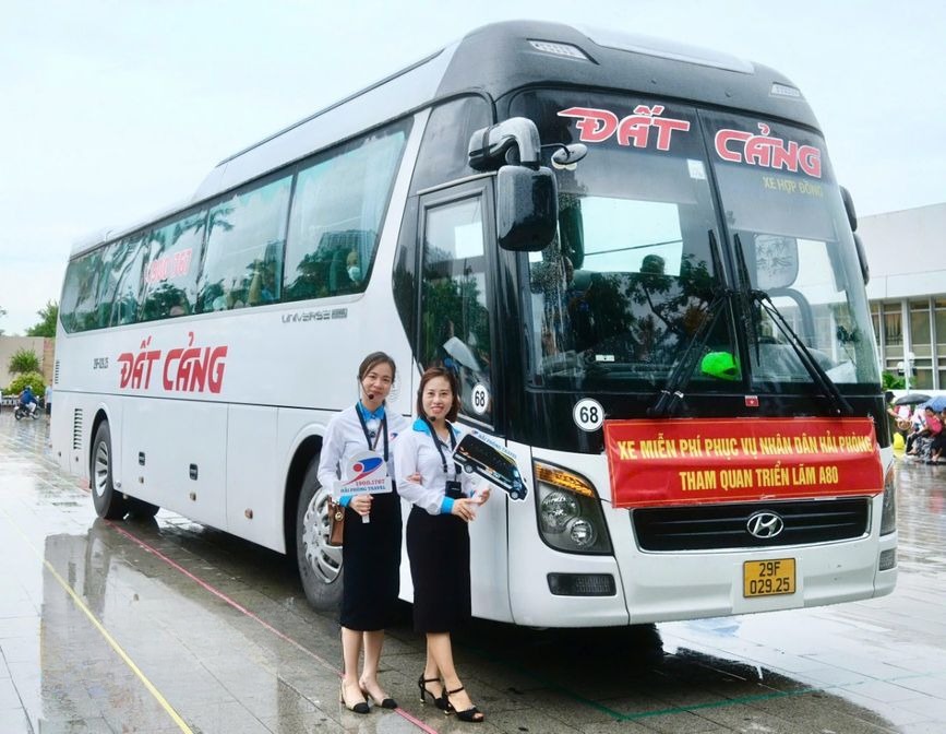 Xe Hải Phòng Travel Ghế ngồi 45 chỗ