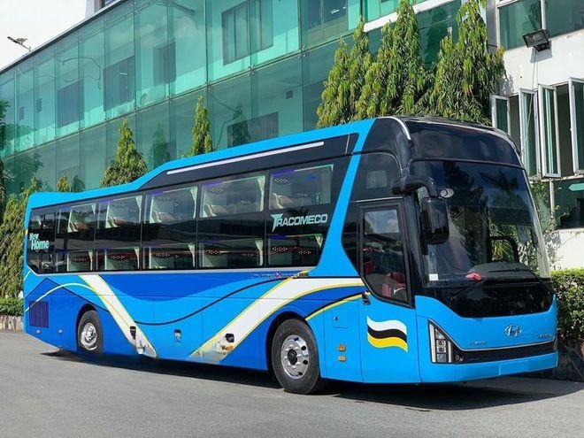 Xe Tuấn Hiệp Bên hông xe Giường nằm 40 chỗ