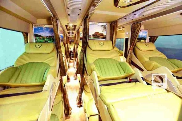 Xe Ngọc Ánh (Sài Gòn) Giường nằm Nội thất Tiện ích Xe VIP 32 giường