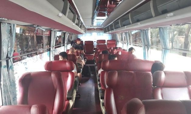 Xe Danh Danh Express Bus Ghế ngồi Nội thất Tiện ích Ghế ngồi 31 chỗ