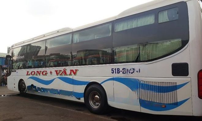 Xe Long Vân Bên hông xe Giường nằm 40 chỗ