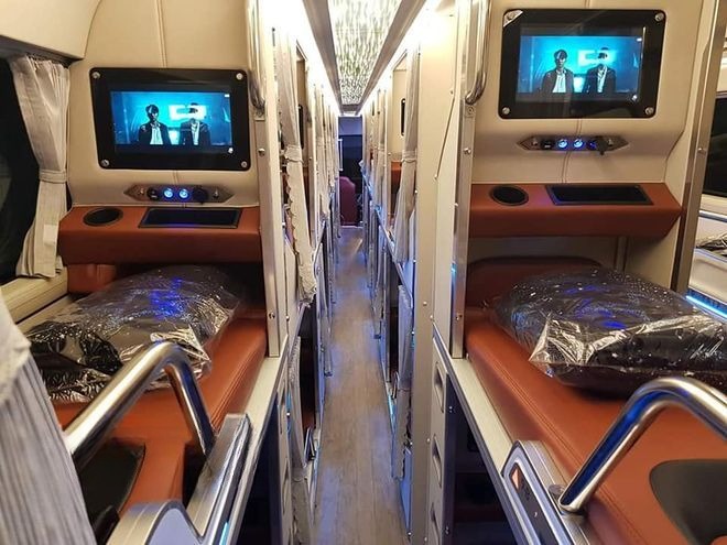 Xe Châu Tịnh Giường nằm Tiện ích Nội thất Limousine VIP 34 phòng