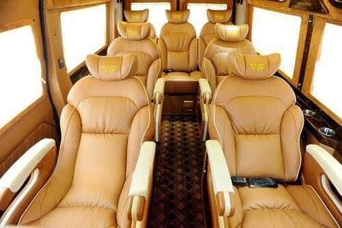 Xe Bảo Khang Limousine Tiện ích Nội thất Limousine 9 chỗ VIP