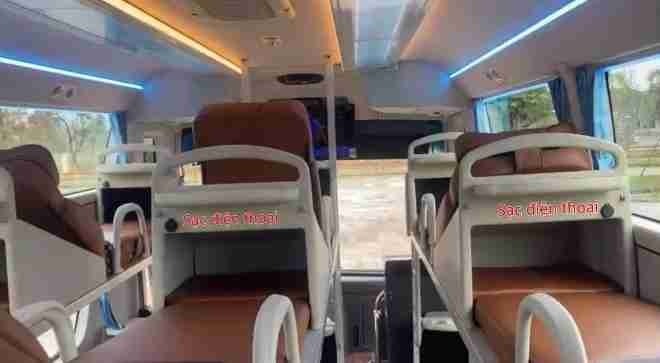 Xe Hoàng Khang Giường nằm Tiện ích Nội thất Giường nằm 36 chỗ