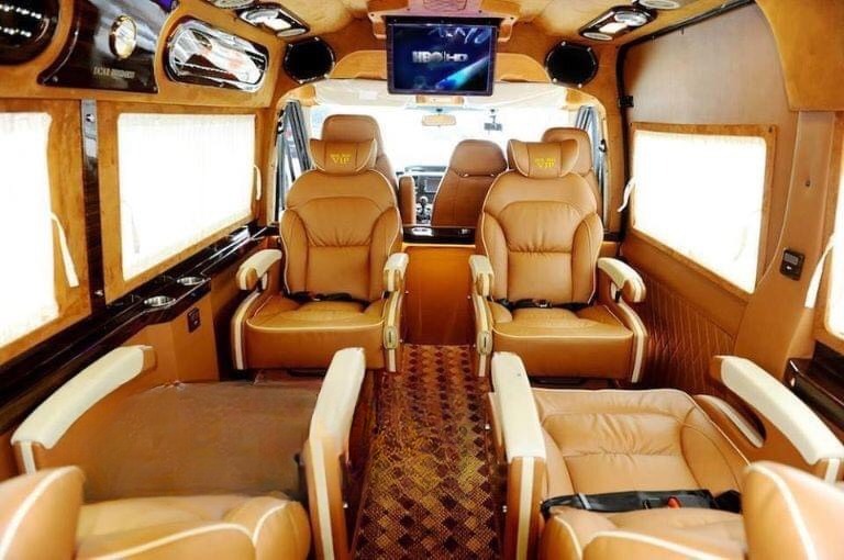 Xe Lovabus Nội thất Tiện ích Xe 9 chỗ