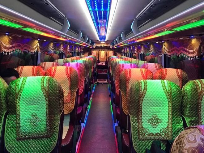 Xe Lovabus Ghế ngồi Tiện ích Nội thất Ghế ngồi 45 chỗ 