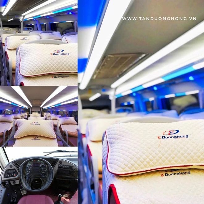 Xe Tân Dương Hồng Giường nằm Nội thất Tiện ích Giường nằm 43 chỗ