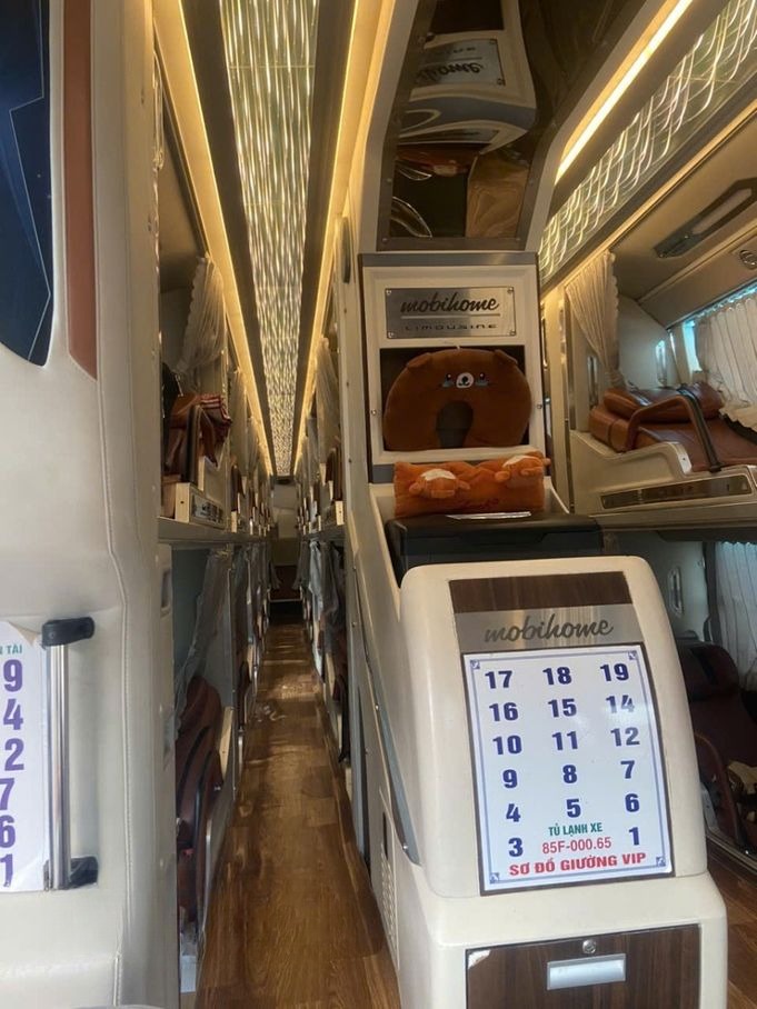 Xe Tân Hoàng Anh Giường nằm Limousine 34 Phòng