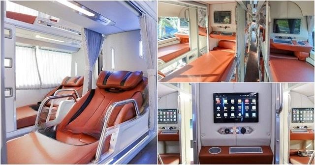Xe Cao Nguyên (Buôn Ma Thuột) Tiện ích Nội thất Limousine giường phòng 34 chỗ