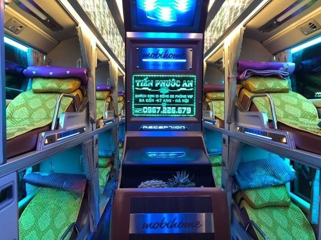Xe Phước An Limousine Limousine 32 giường VIP (Có WC)