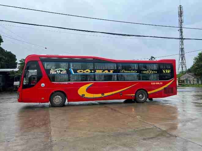 Xe Cô Hai Bên hông xe Giường nằm 40 chỗ