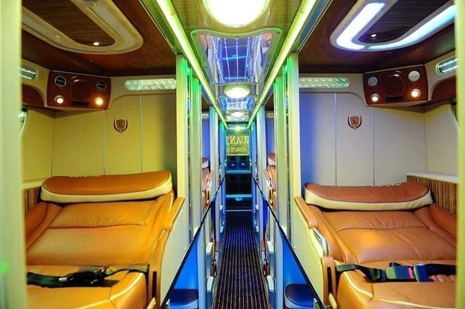 Xe Lê Dũng Giường nằm Tiện ích Giường nằm 20 chỗ VIP