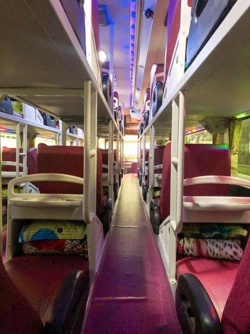 Xe Lovabus Giường nằm Nội thất Giường nằm 40 chỗ mới