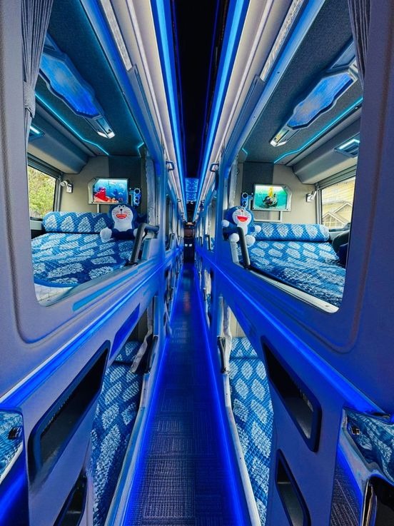 Xe Tân Quang Dũng Giường nằm Limousine 24 Phòng Đôi G ( K WC )