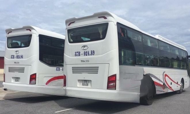 Xe Đức Thịnh Phát Mặt sau xe Giường nằm 40 chỗ