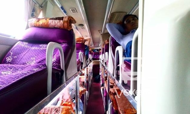 Xe Quân An Giường nằm Tiện ích Nội thất Giường nằm 44 chỗ