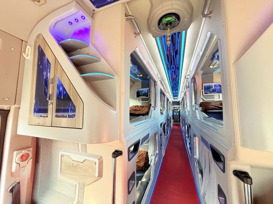 Xe Đức Thịnh Limousine Tiện ích Nội thất 