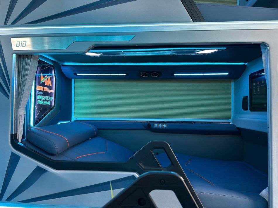 Xe Minh An Express Giường nằm Tiện ích Nội thất Limousine 24 phòng