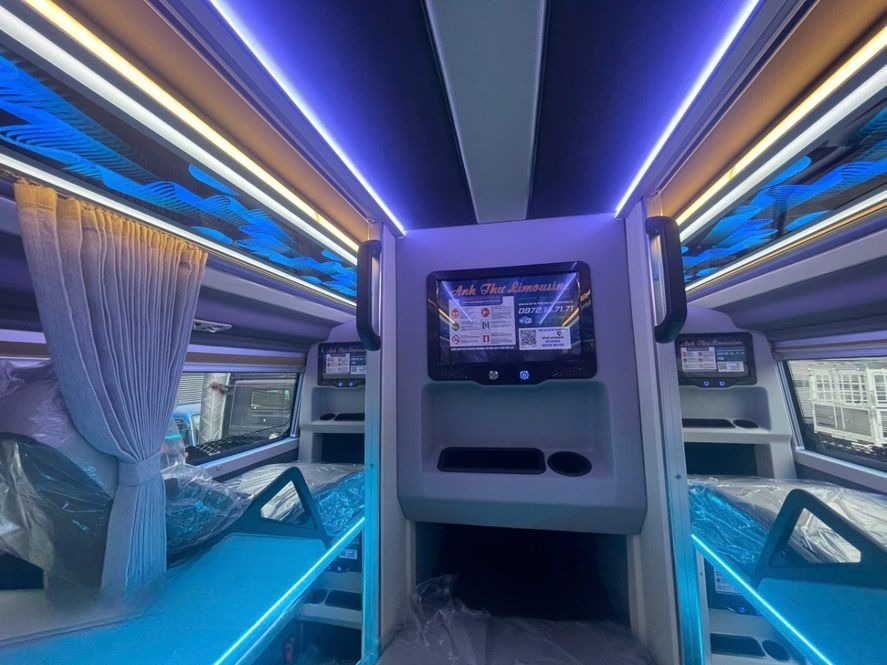 Xe Anh Thư (Đắk Nông) Giường nằm Nội thất Tiện ích Limousine 34 giường