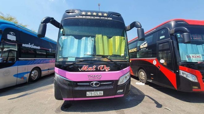 Xe Mai Vy Mặt trước xe 