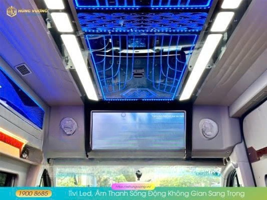 Xe 19 Limousine Tiện ích Nội thất Limousine 9 chỗ
