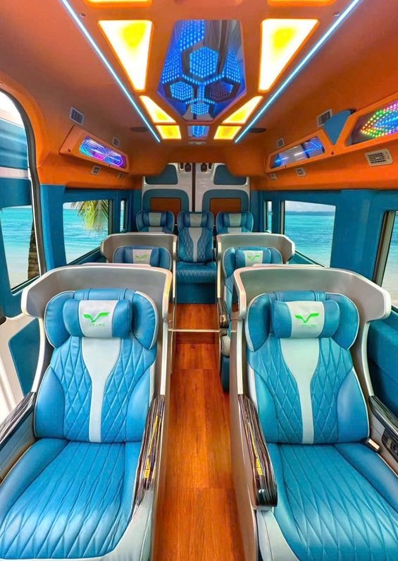 Xe Vie Limousine Ghế ngồi Limousine 9 chỗ