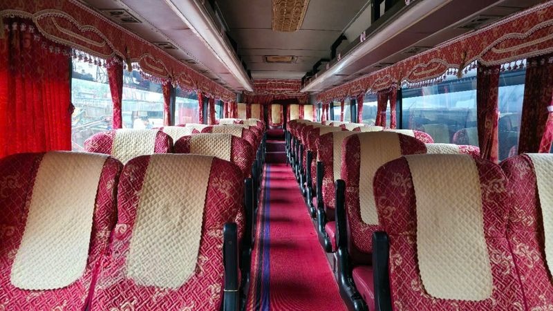 Xe Tuấn Kiệt (Thái Nguyên) Ghế ngồi Nội thất Tiện ích Ghế ngồi 45 chỗ