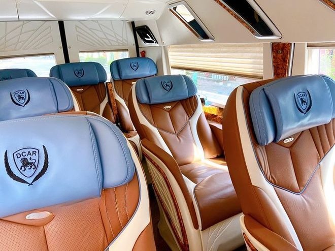 Xe Minh Long Limousine Tiện ích Limousine 9 chỗ 