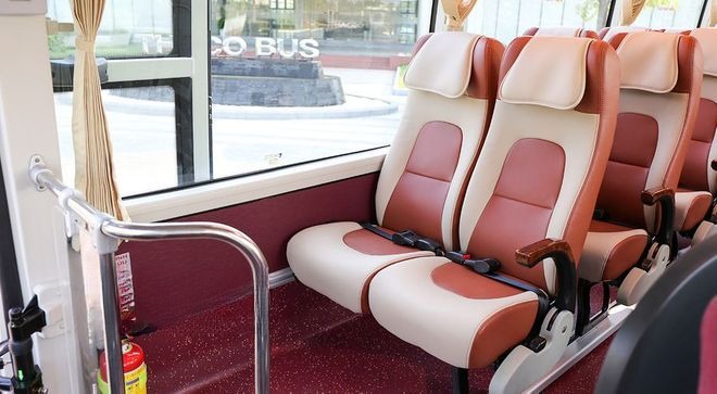 Xe Hiền Ân Nội thất Ghế ngồi Tiện ích Ghế ngồi 29 chỗ VIP