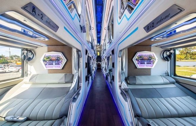 Xe Lovabus Giường nằm Tiện ích Nội thất Limousine 24 Phòng 