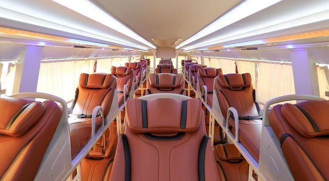 Xe Hưng Thịnh (Hà Giang) Nội thất Giường nằm 40 chỗ