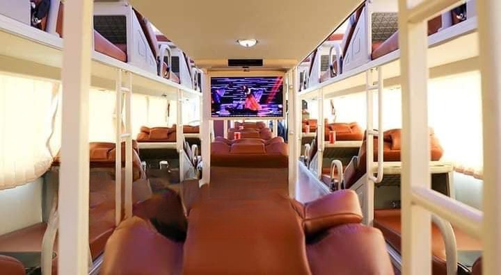 Xe Tăng Cường Giường nằm Nội thất Tiện ích Giường nằm 40 chỗ