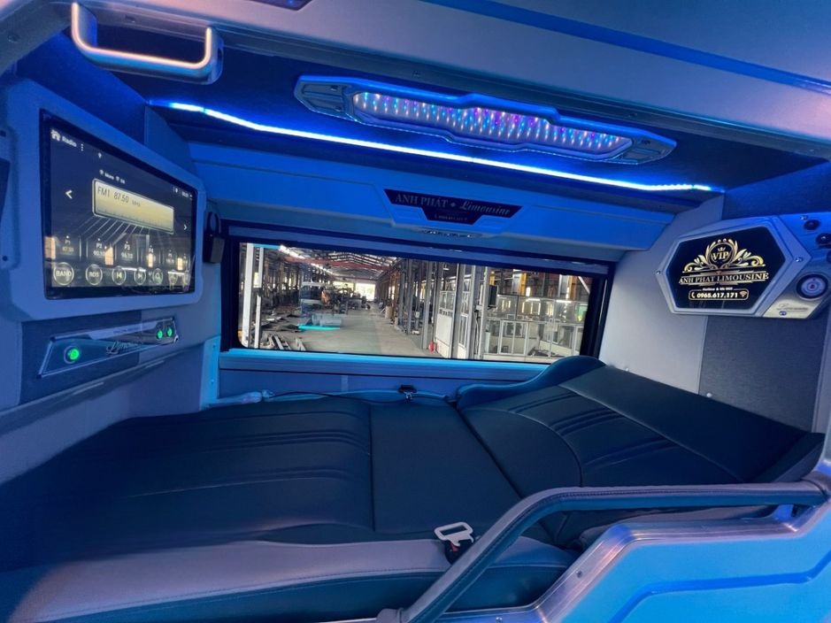 Xe Anh Phát Giường nằm Tiện ích Nội thất Limousine 24 Phòng