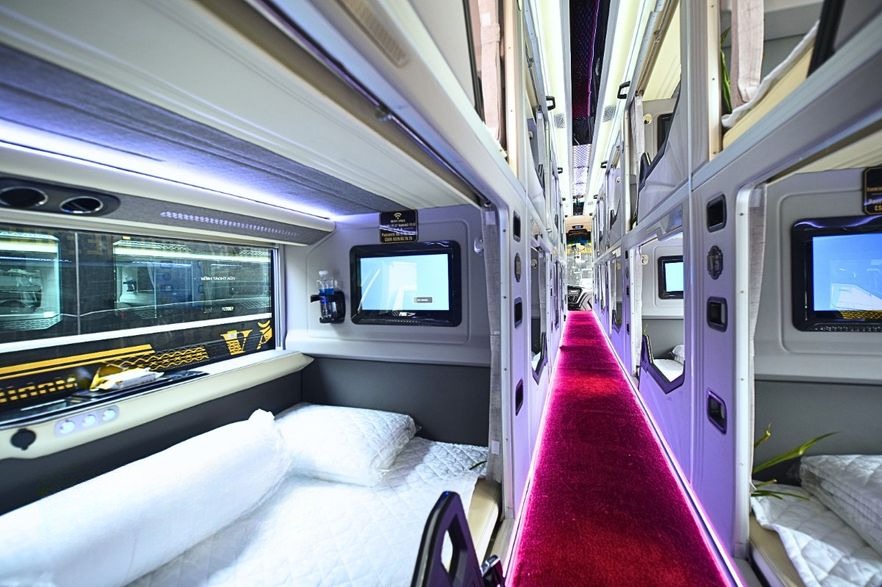Xe Văn Minh Tiện ích Nội thất Limousine 21 phòng
