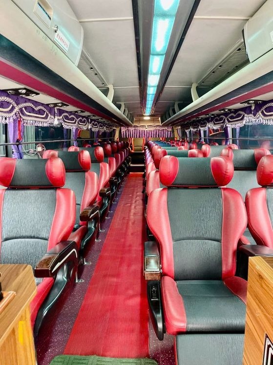 Xe Phy Phy Transport Ghế ngồi Nội thất Tiện ích Ghế ngồi 27 chỗ