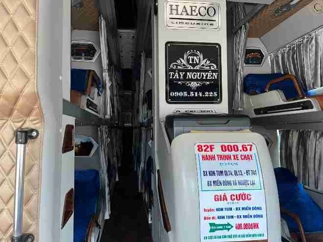 Xe Tây Nguyên Giường nằm Nội thất Limousine 34 Giường