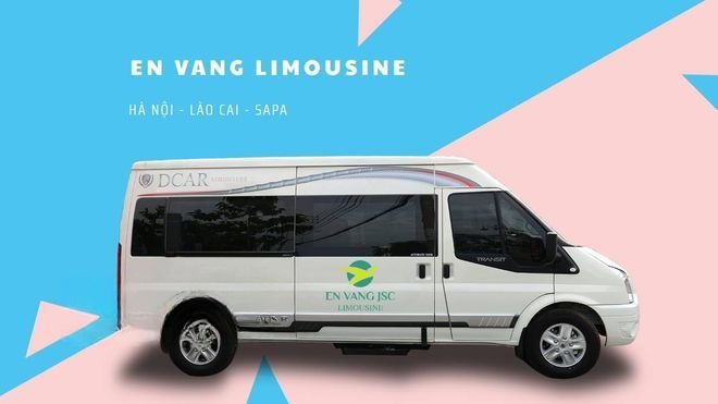 Xe Én Vàng Travel Bên hông xe Limousine 9 chỗ