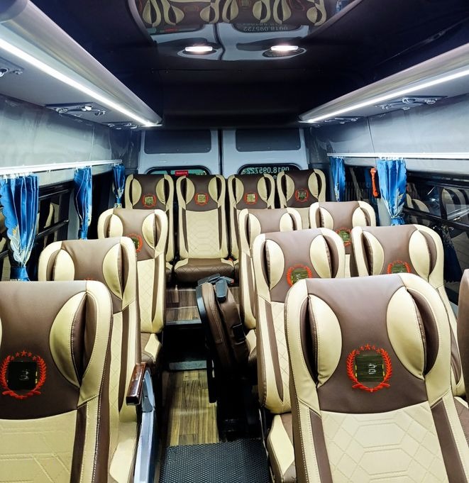 Xe Lovabus Ghế ngồi Tiện ích Nội thất Ghế ngồi 16 chỗ