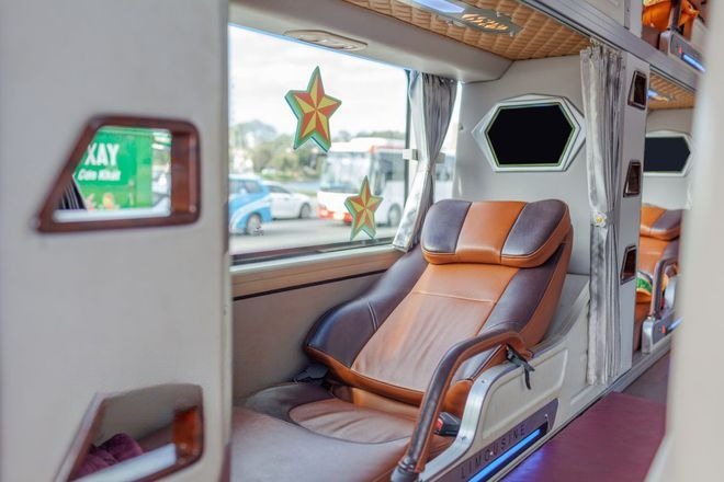 Xe Phong Phú Tiện ích Nội thất Xe giường nằm 34 chỗ
