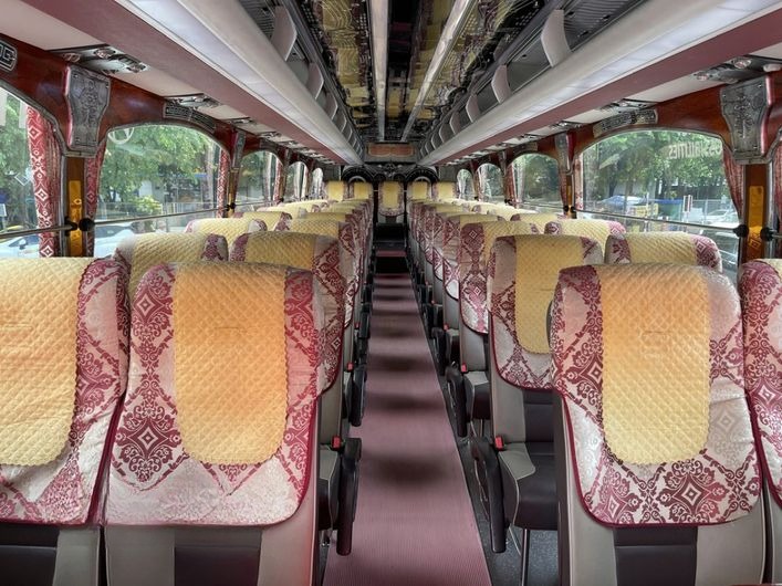 Xe Ninh Bình Discovery Bus Ghế ngồi Tiện ích Nội thất 