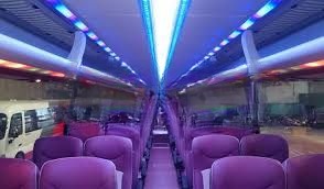 Xe KT Travel Huế Ghế ngồi Nội thất Tiện ích Ghế ngồi 35 chỗ