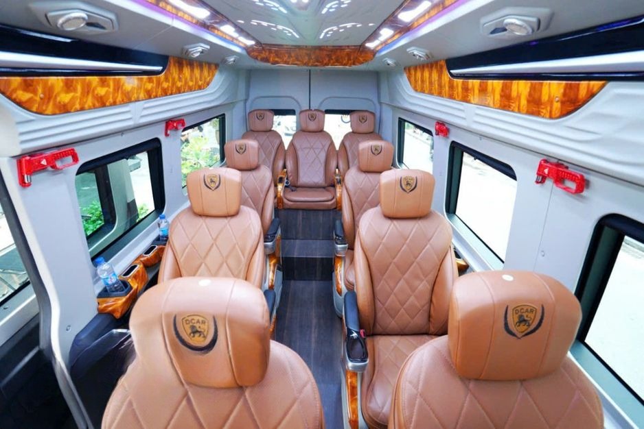 Xe Cường Phát Limousine Nội thất Tiện ích Limousine 9 chỗ