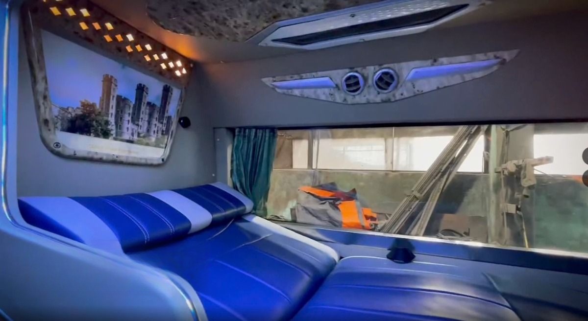 Xe Hải Vân - Đà Nẵng  Giường nằm Tiện ích Nội thất 