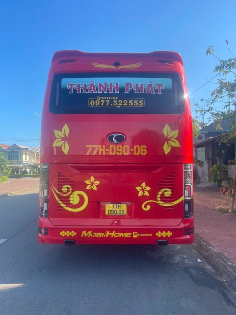 Xe Thành Phát Mặt sau xe Limousine 24 Phòng