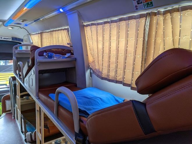 Xe Lovabus Giường nằm Nội thất Giường nằm 36 chỗ