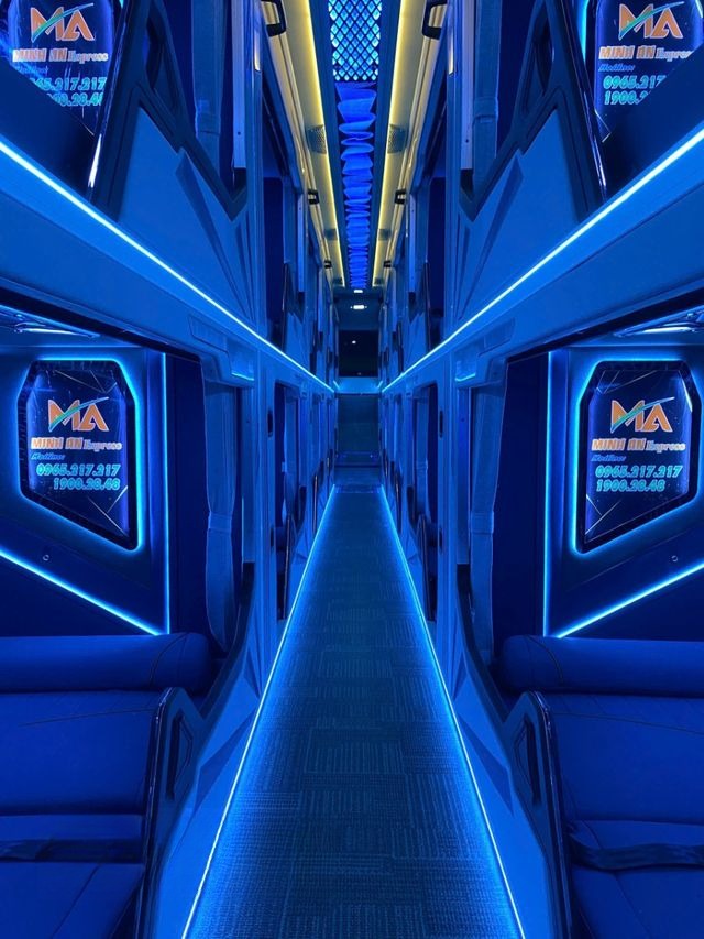 Xe Minh An Express Tiện ích Nội thất Limousine 24 phòng