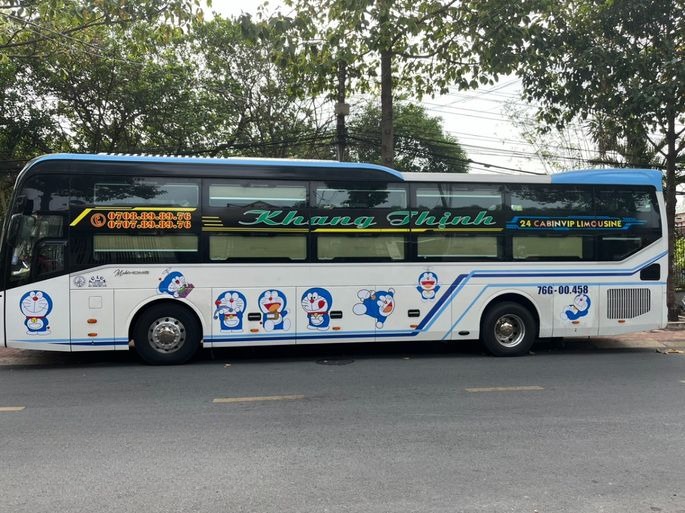 Xe Khang Thịnh Bên hông xe 