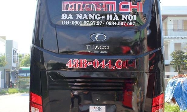 Xe Tân Kim Chi Mặt sau xe Giường nằm 44 chỗ