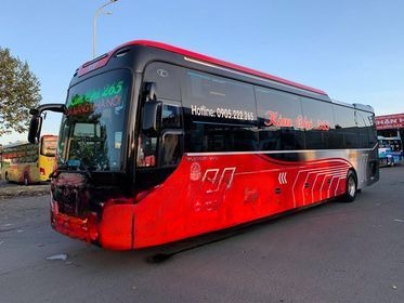 Xe Kim Chi 265 Bên hông xe Mặt trước xe Giường nằm 36 chỗ